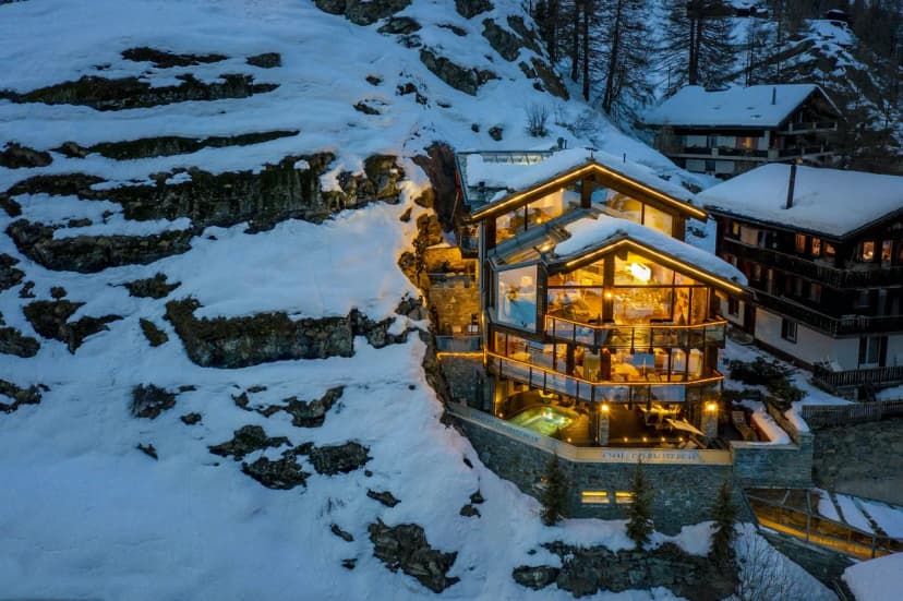 An Exclusive Luxury Chalet With Unobstructed Breathtaking Views Of The Matterhorn