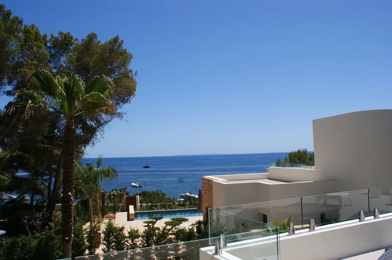 Two Frontline Properties in One, With Sea Access Located Close to Santa Eulalia
