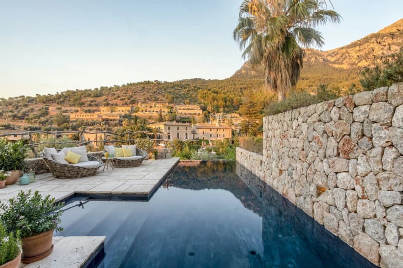 Stylish 4BR Deia Town House With Stunning Mountain and Sea Views