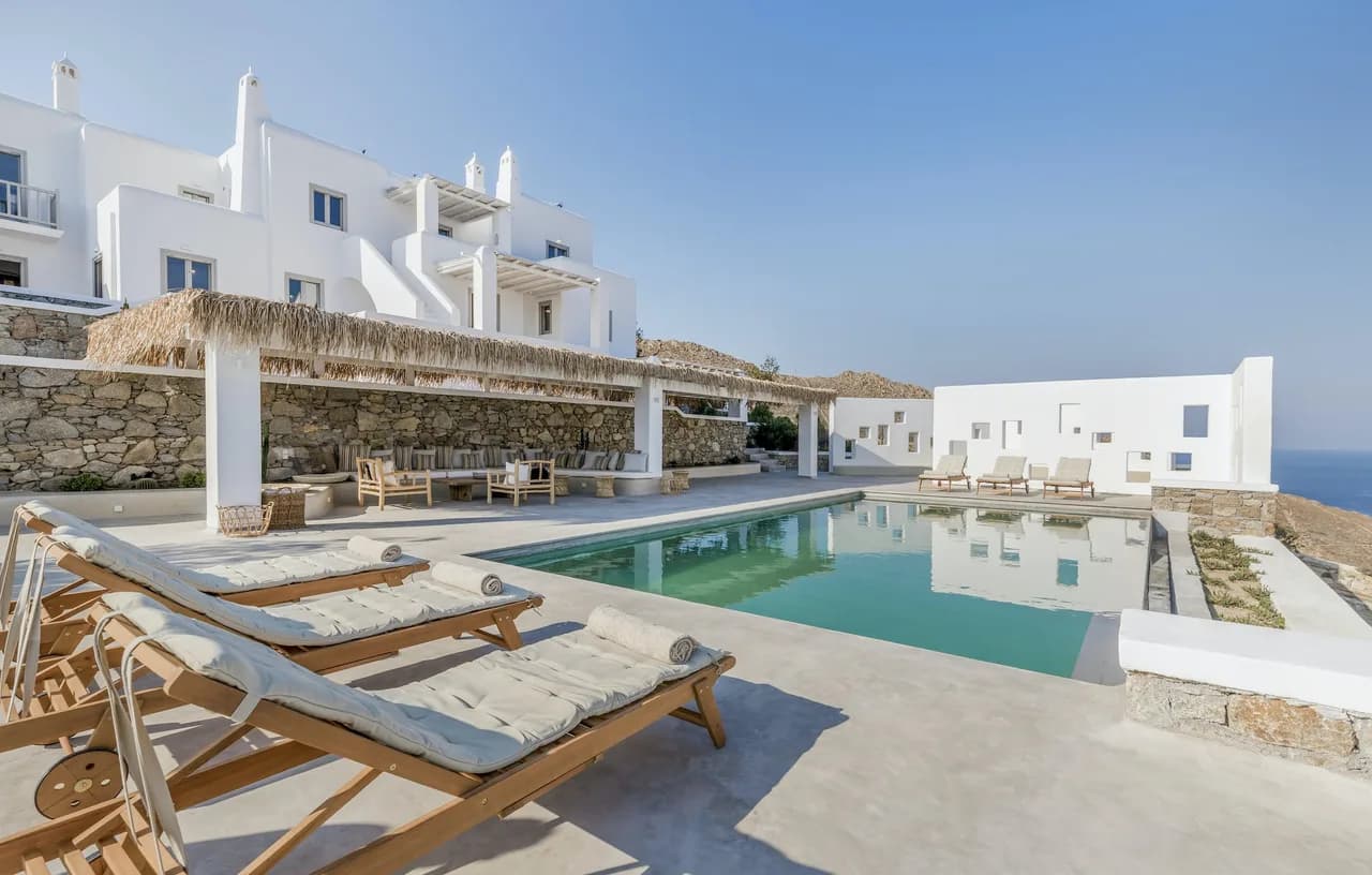 Stunning Villa Situated On A Hillside Above Agios Sostis Beach photo 2