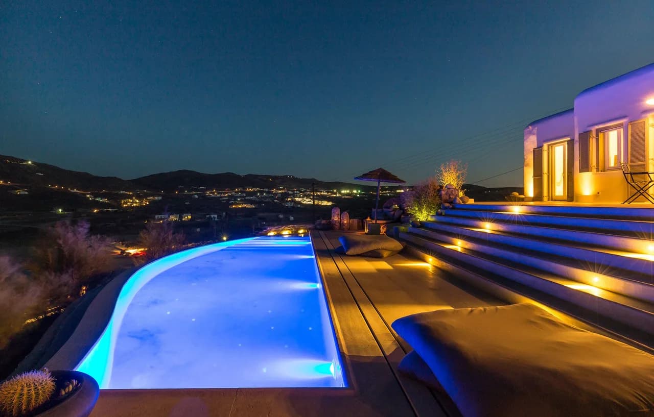 A Beautiful Beachfront Property Right Above The Golden Sandy  Beach Of Ftelia photo 5