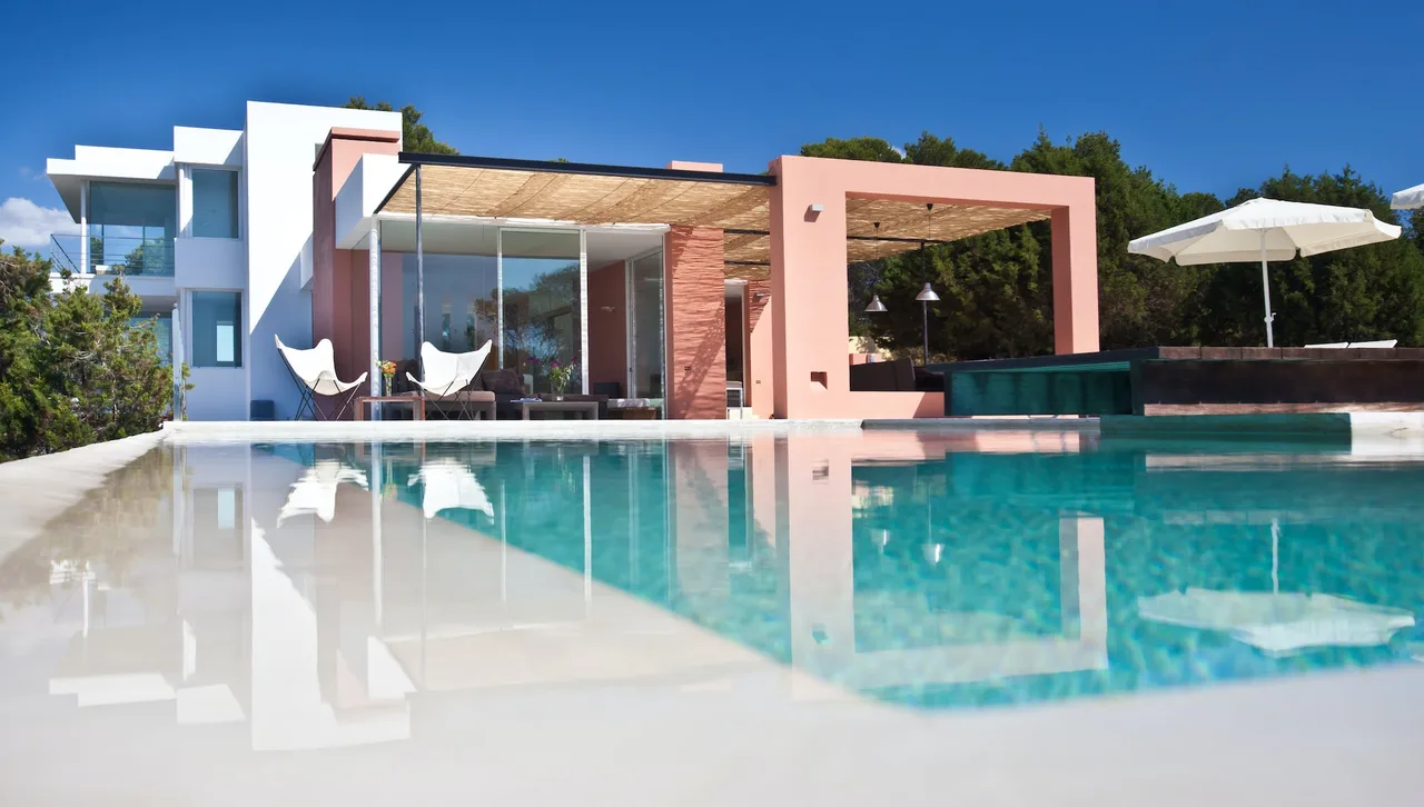 Wonderful family villa with sea and sunset views, close to Cala Conta and Cala Bassa photo 2