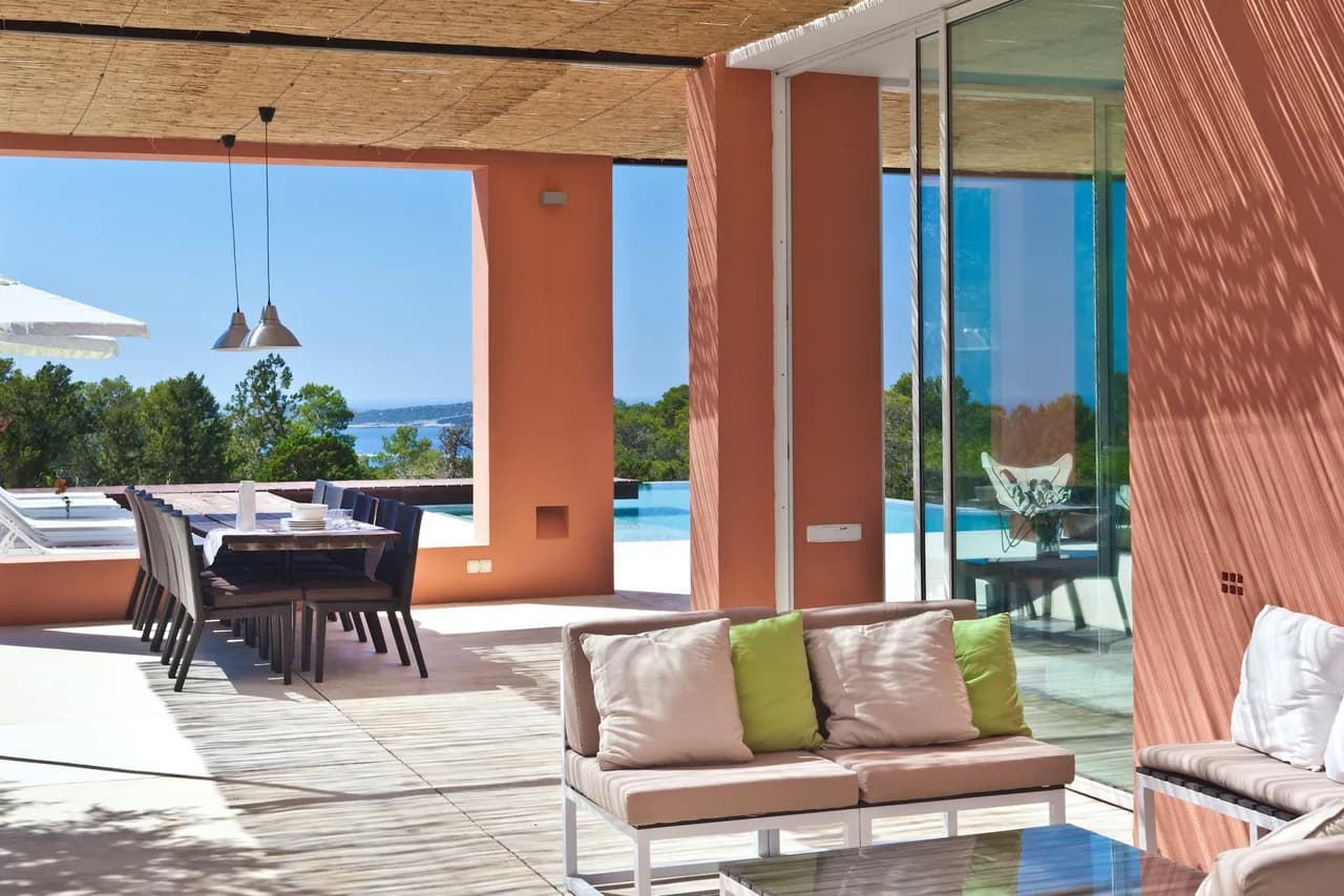 Wonderful family villa with sea and sunset views, close to Cala Conta and Cala Bassa photo 5