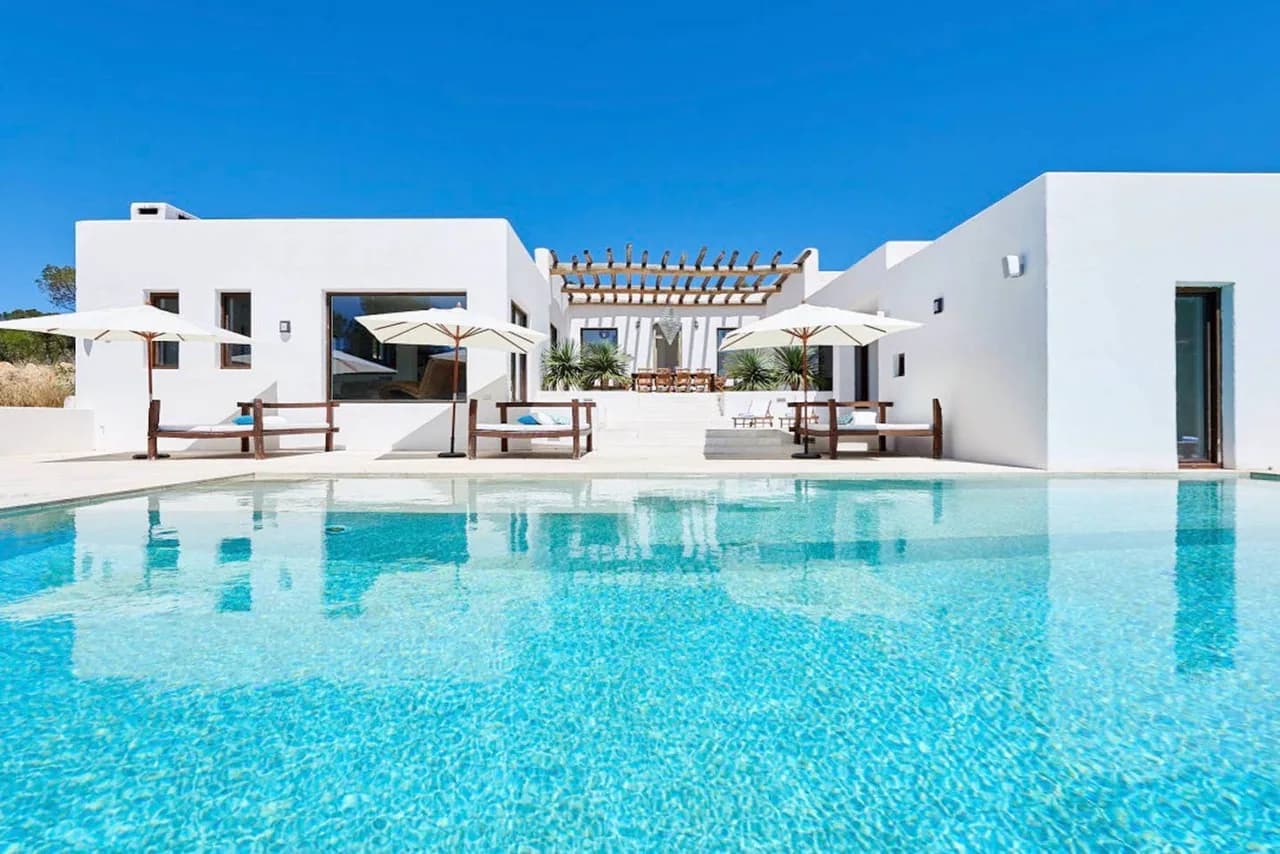 An exclusive luxury property, offering wonderful views onto Sa Talaia, Ibiza's highest mountain photo 2