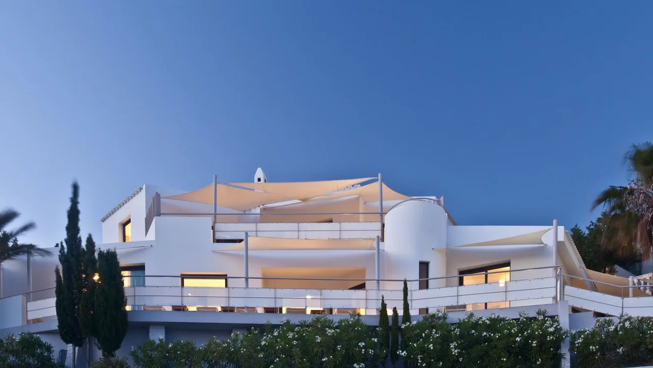 Beautiful contemporary villa with gorgeous views across the crystalline clear waters of Es Cubells photo 3