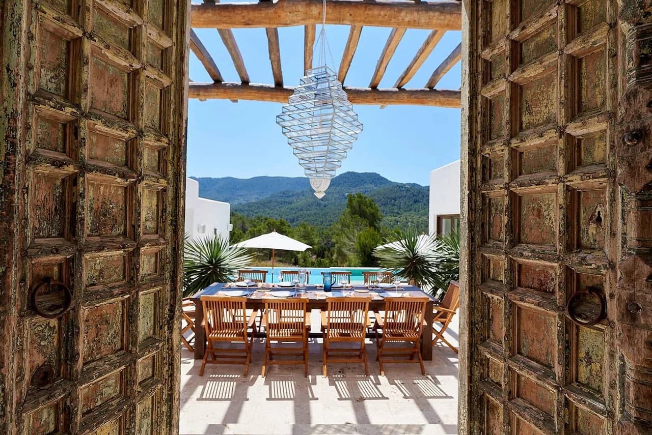 An Exclusive Luxury Property, offering Wonderful Views onto Sa Talaia, Ibiza's highest Mountain