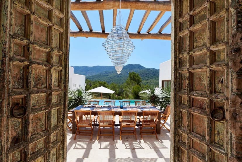 An Exclusive Luxury Property, offering Wonderful Views onto Sa Talaia, Ibiza's highest Mountain