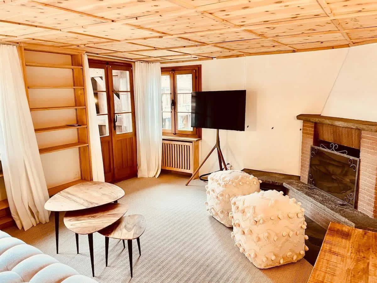 Charming apt PROMENADE GSTAAD Palace view 160m2 photo 4