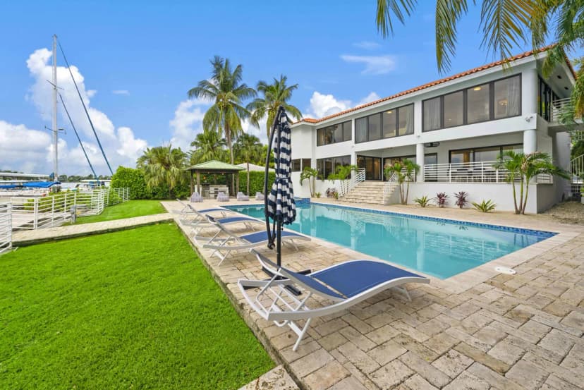 Stunning Miami Villa with Water Views