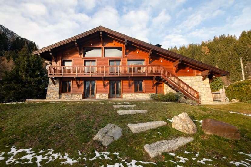 Perfect Holiday Setting With Beautiful Mont Blanc View