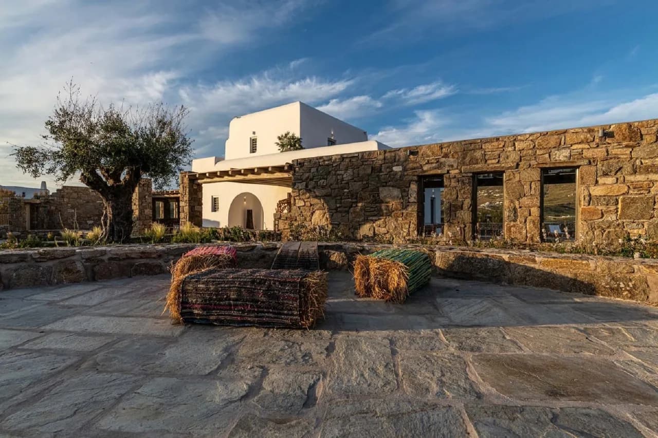 Amazing Villa In Mykonos Near The Stunning Ftelia Beach photo 2