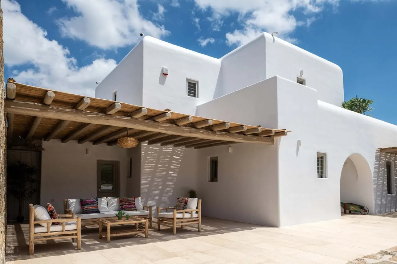 Amazing Villa In Mykonos Near The Stunning Ftelia Beach photo 4