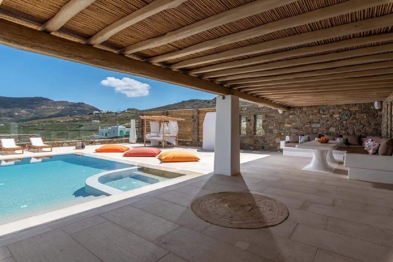 Amazing Villa In Mykonos Near The Stunning Ftelia Beach photo 5