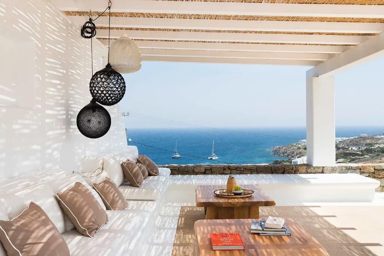 PROPERTY NESTLED ON A HILL WITH A PANORAMIC VIEW OF THE AEGEAN SEA photo 2