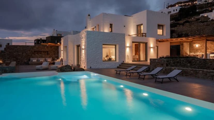 Mykonos Luxury Home With Sigh-worthy Sunset And Sea Views