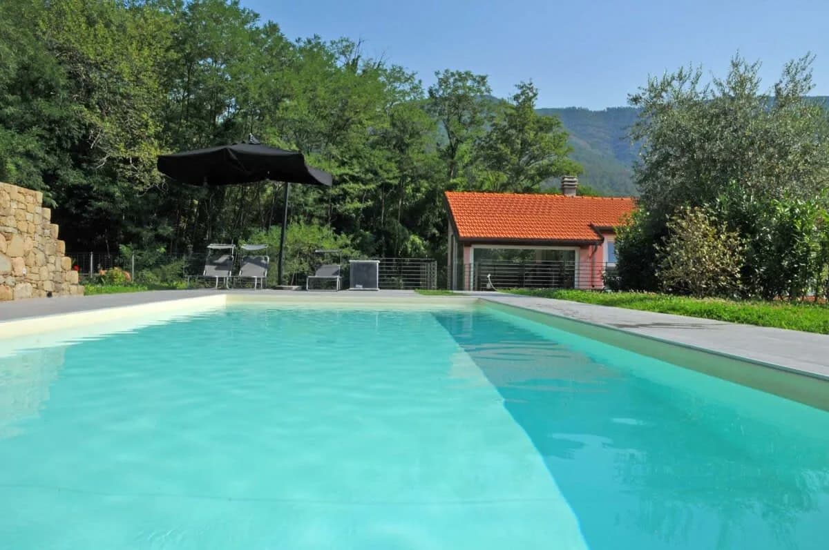 Modern villa with lush surroundings photo 3