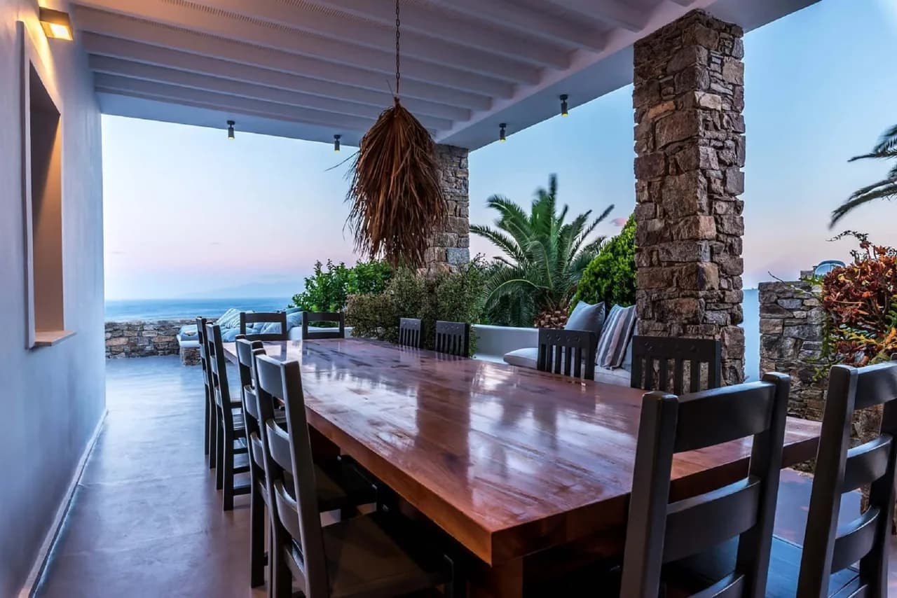 Stunning Villa Gracefully Located Above The Golden Sand Of Elia Beach photo 4
