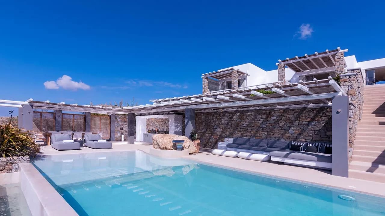 Greek Island Dream Villa With Modern Interior And Panoramic Views photo 3