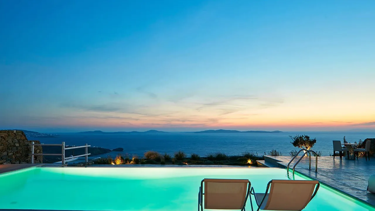 White And Chic Luxury Villa With Priceless Sunset Views photo 3