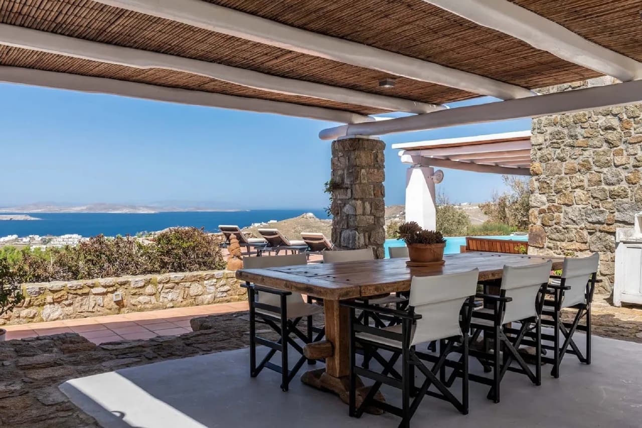Luxury Villa With Quintessential Greek Island Scenery photo 2