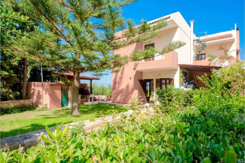 Heaven Of Peace Villa Very Near The Beach Of Lygaria