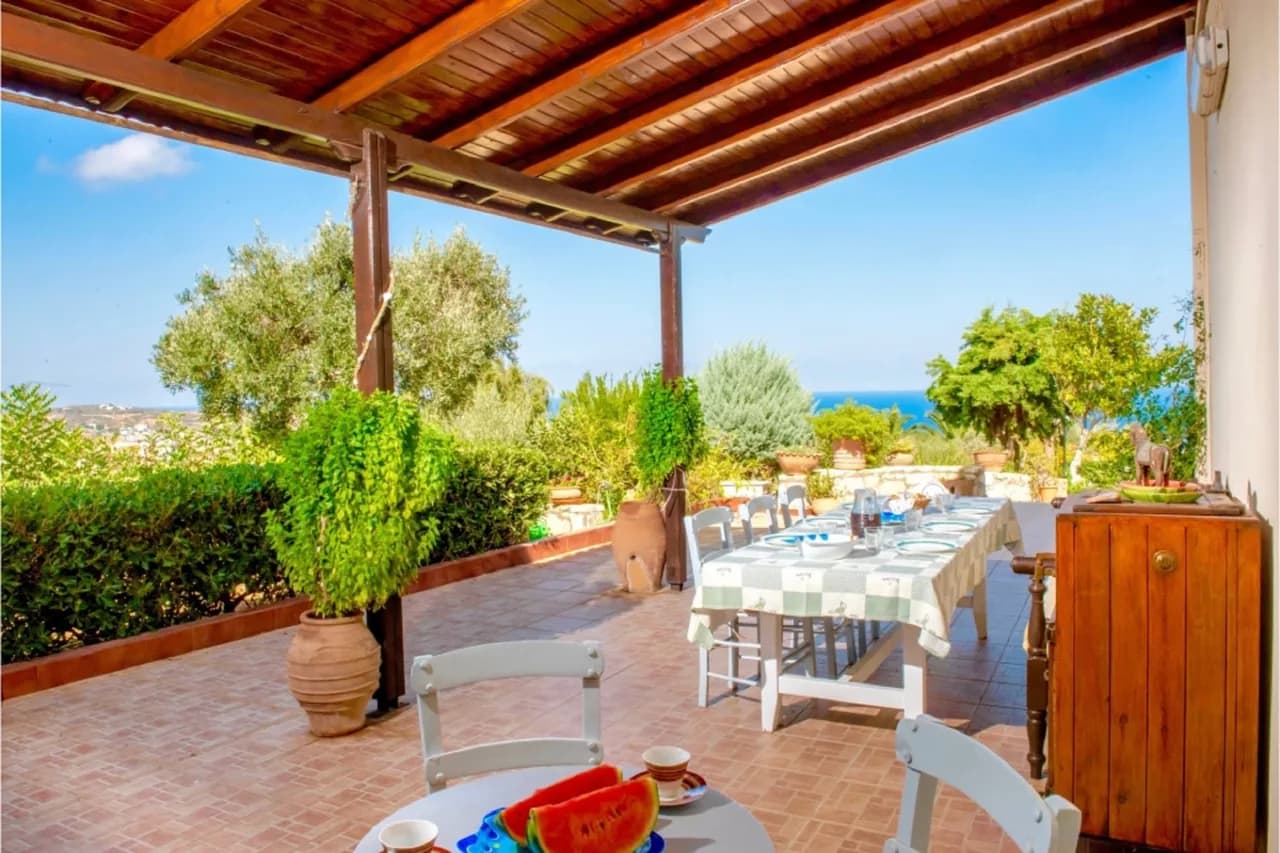 Heaven Of Peace Villa Very Near The Beach Of Lygaria photo 3