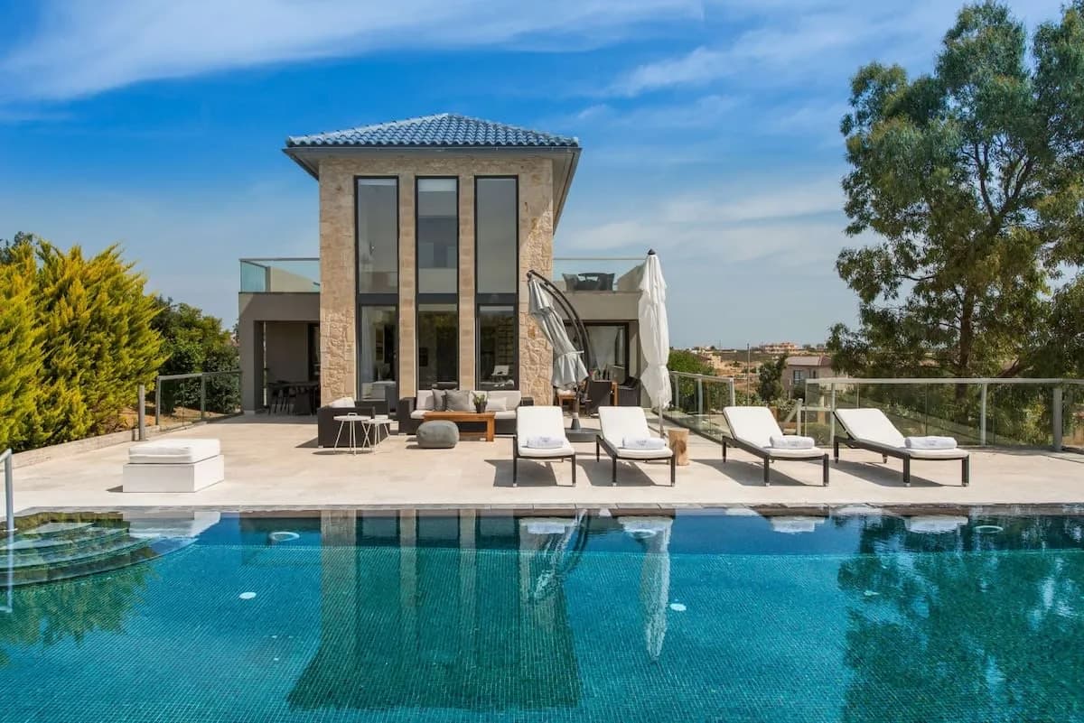 Amazing Family Luxury Villa With Majestic View Over Mountains And Sea