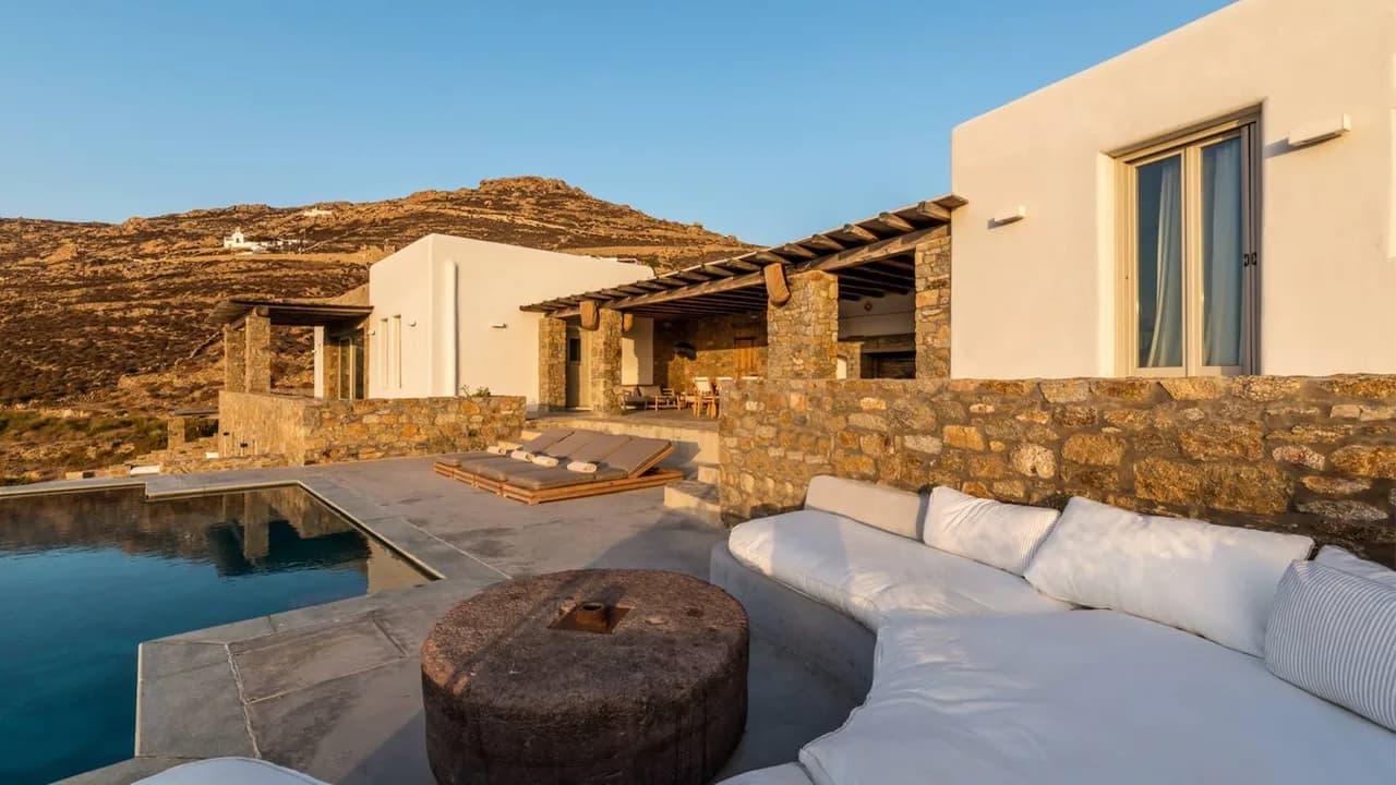 Private Luxury Mykonos Villa In Ftelia photo 3