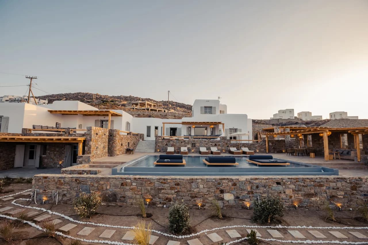 Gorgeous Mykonian Villa with Private Pool and Jaccuzi photo 2