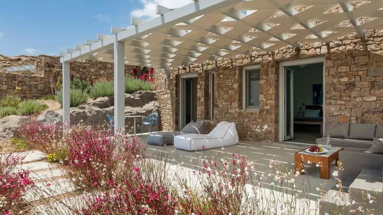 White-and-stone Beauty With Incredible Views Over The Aegean Sea photo 5