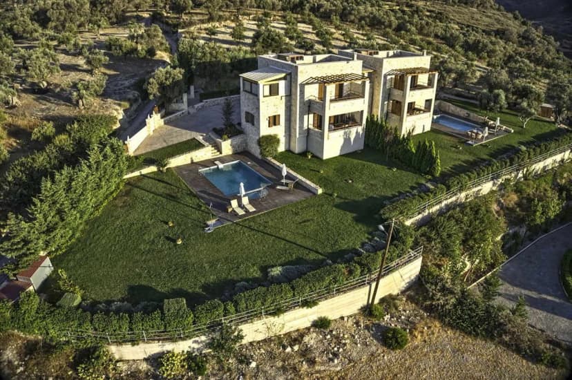 Stone villas with stunning landscape