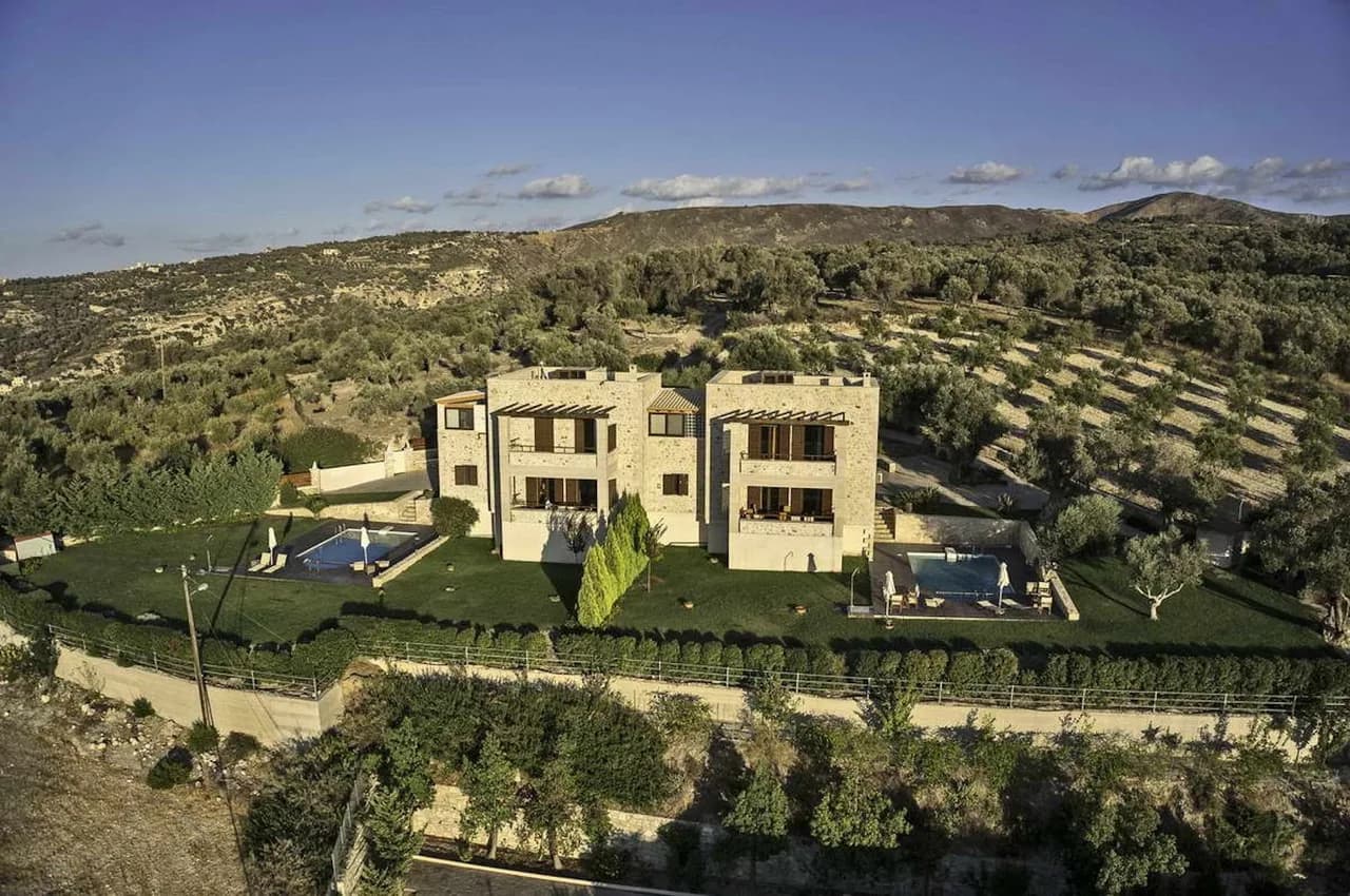 Stone villas with stunning landscape photo 2