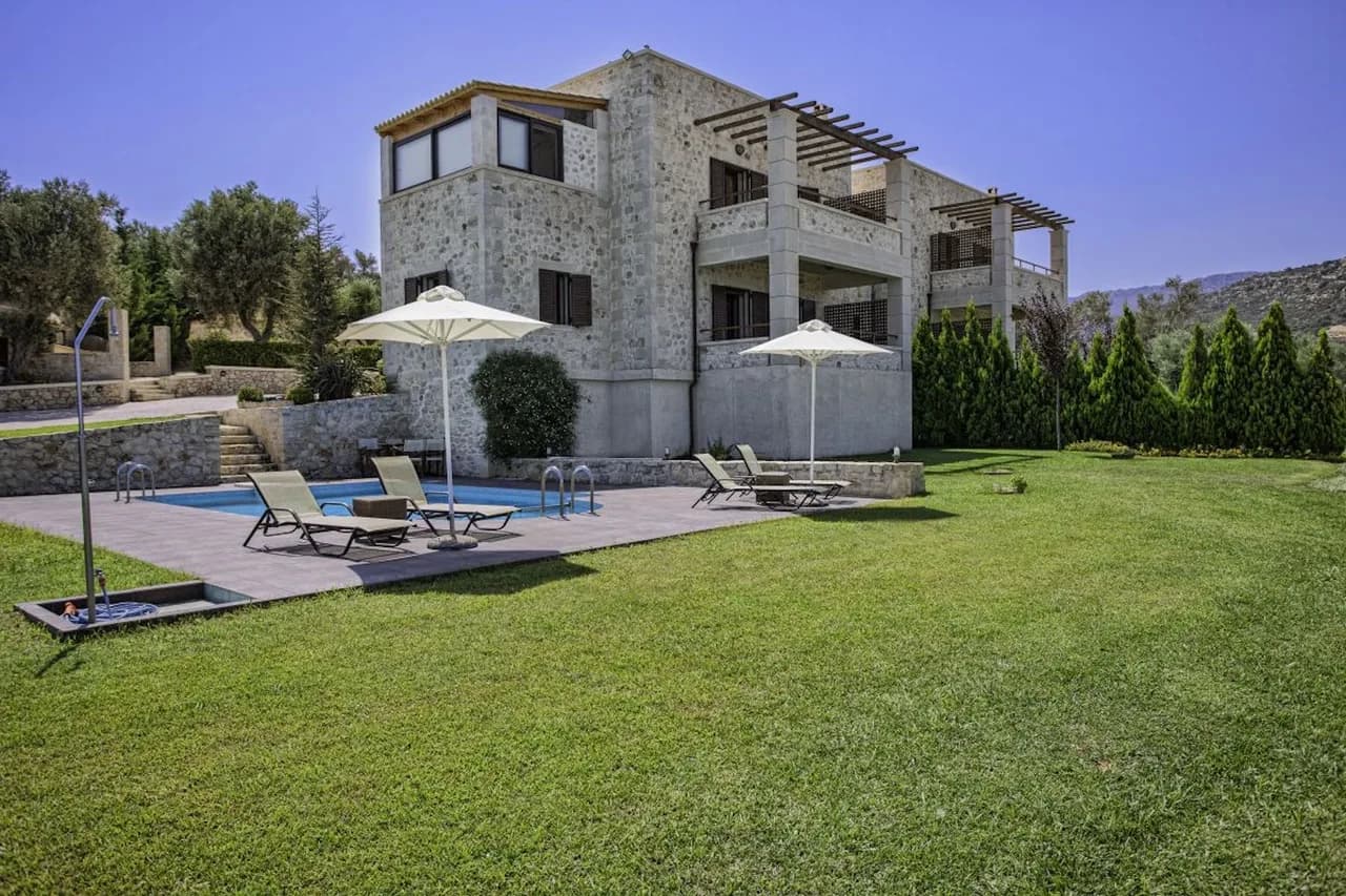 Stone villas with stunning landscape photo 3