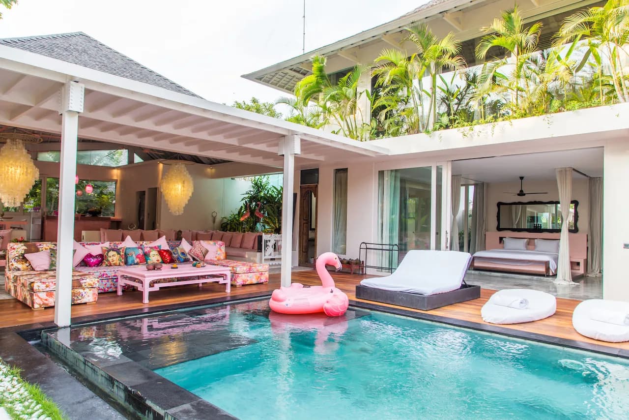 Chic villa with beautiful interior photo 2