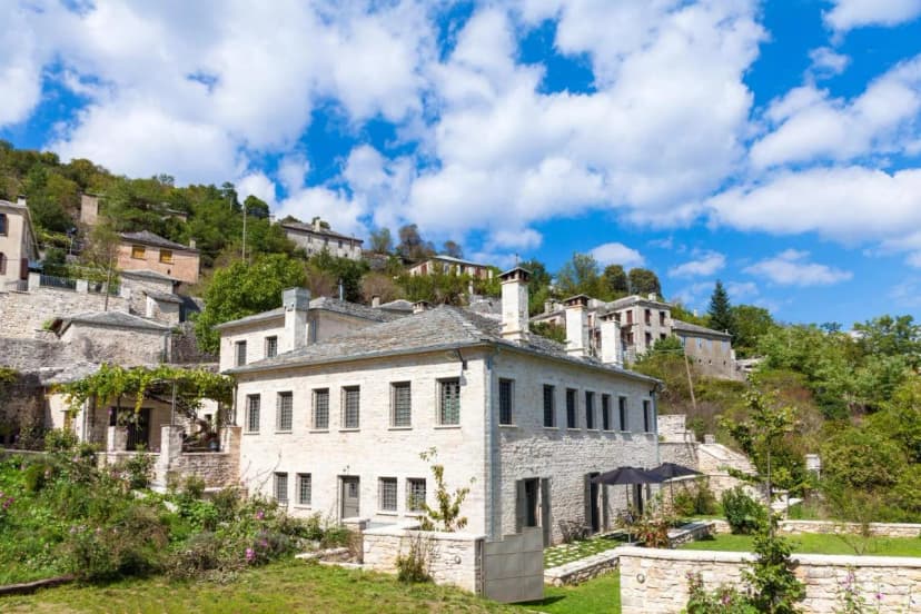 Exquisite Vintage Mansion with Stone-Paved Gardens & Small Spa Center