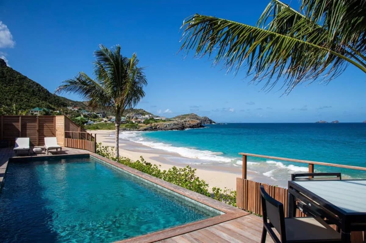 Well-appointed villa right on Flamands beach photo 2