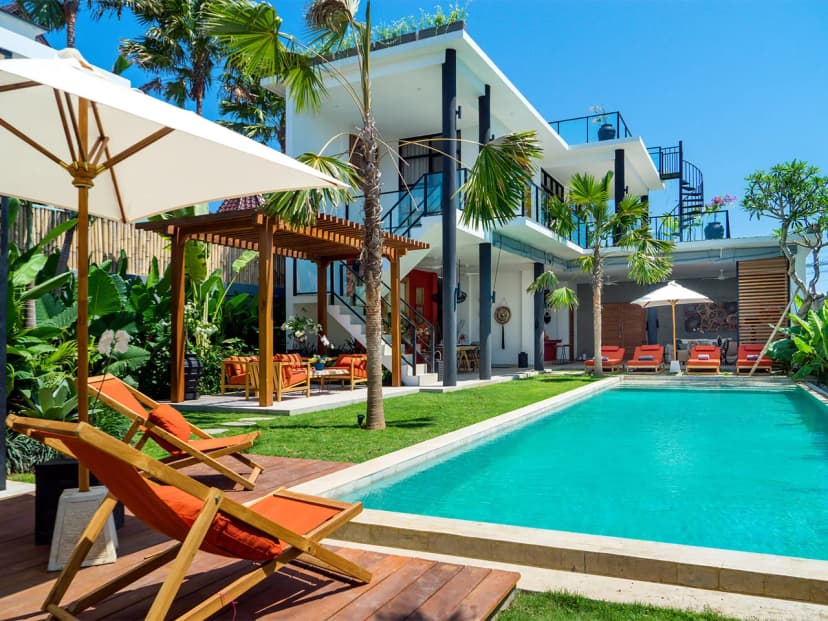 Stunning villa with sleek lines and modern design