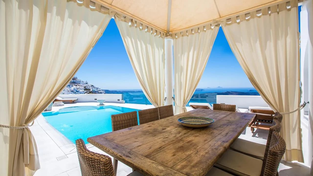 Luxury Santorini Villa On The Edge Of Firostefani photo 2