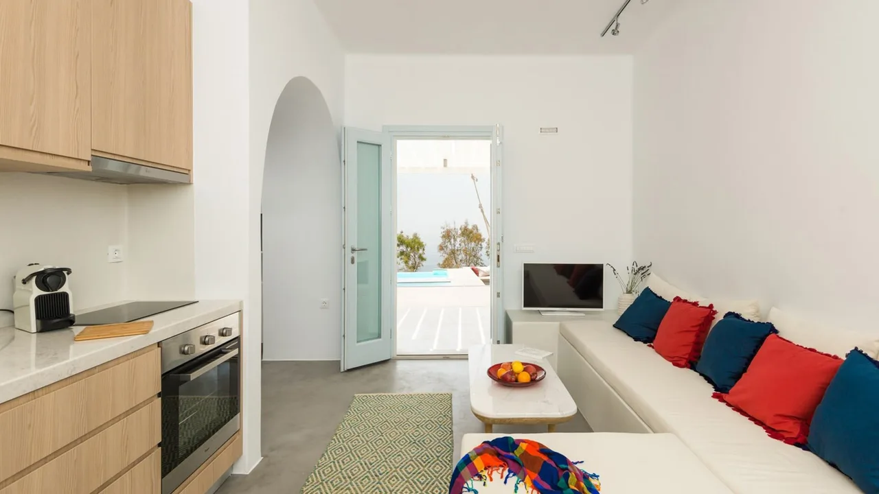 Santorini Stylish Modern Living Blended With Nature photo 5