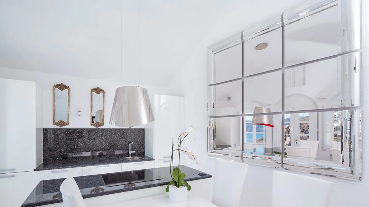 Luxury Santorini Villa With Uninterrupted Views Of The Volcano photo 2