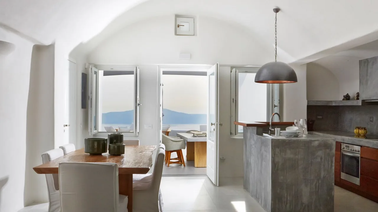 Stunning Santorini Villa With Front-row Seat To The Caldera photo 3