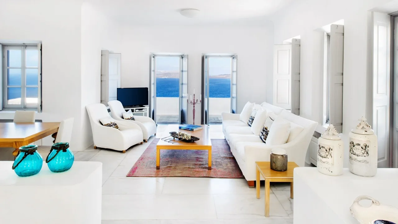 Elegant Villa With Splendid Santorini Sunset photo 3