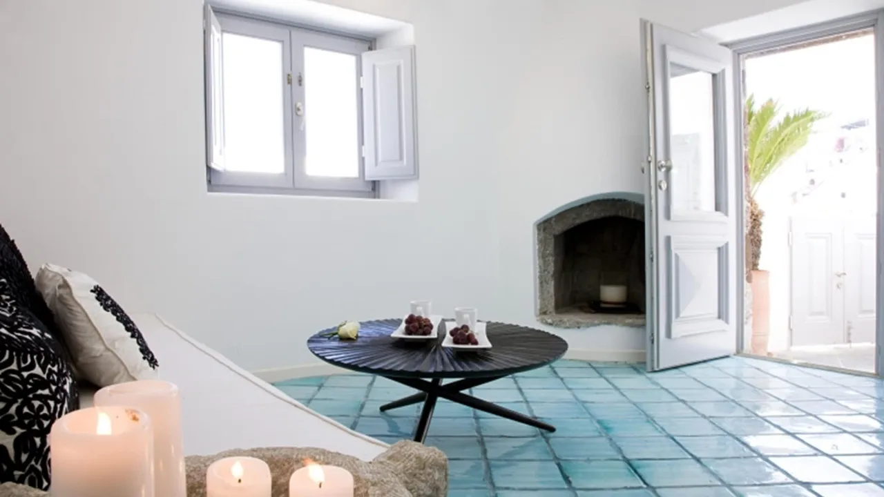 Santorini Vila With  Fantastic Indoor And Outdoor Jacuzzi photo 2