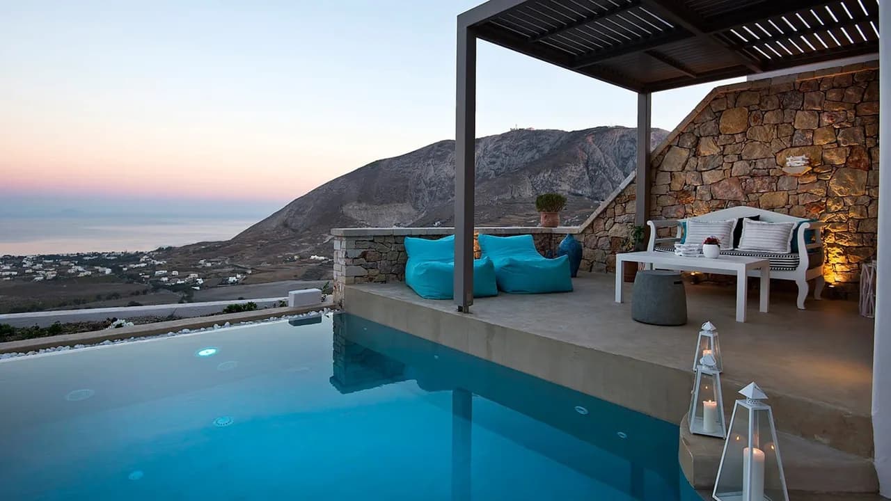 Private Santorini Villa With Stunning Sunset photo 5