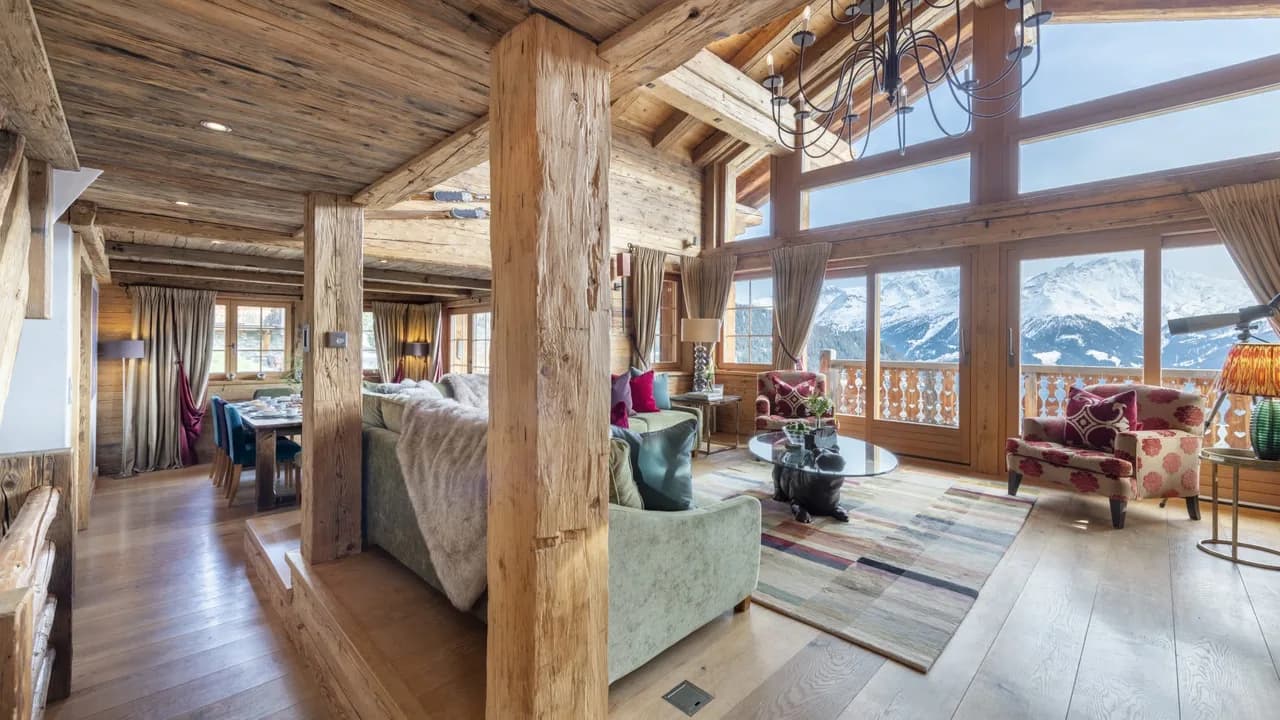 Classical Alpine Chalet Set on an Exclusive Area photo 3