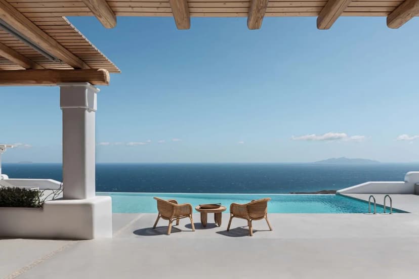 Luxury Villa With The Best Sea Views Of Santorini