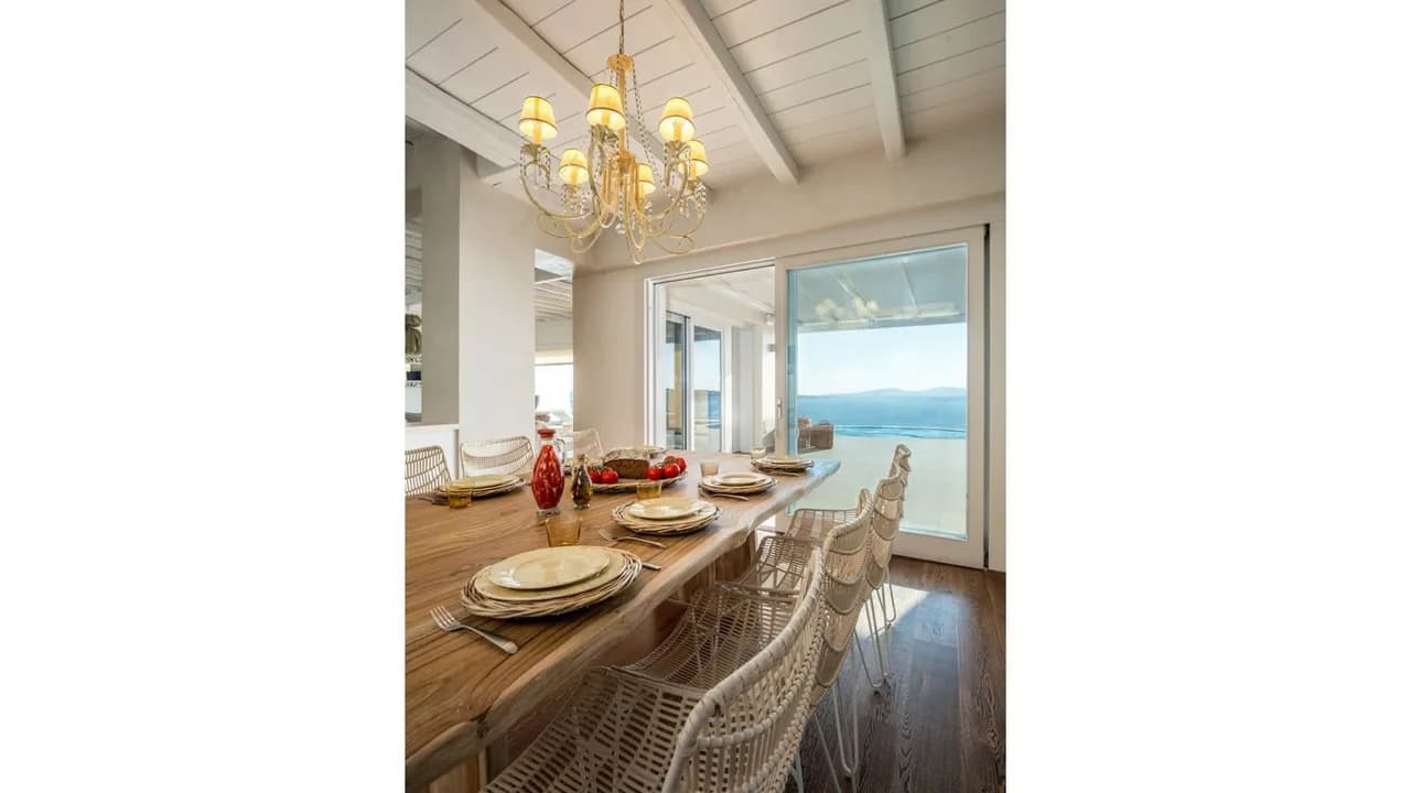 Stunning Mykonos Home With Sunset Views Over The Bay photo 3