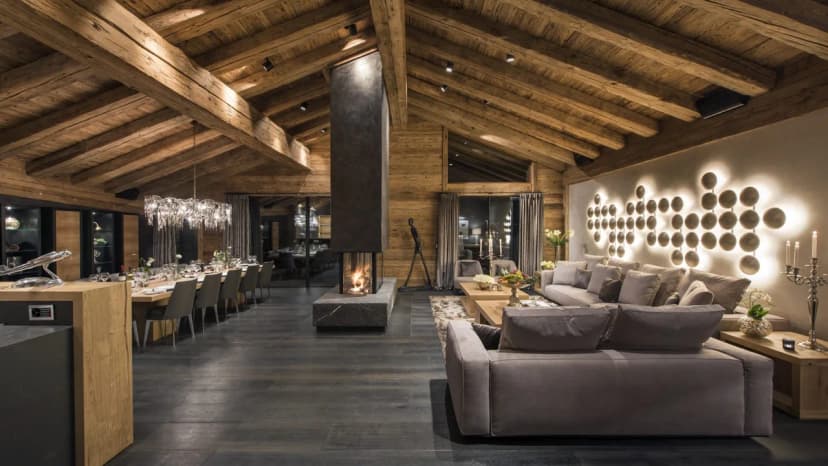 Impressive chalet located in a famous alpine village
