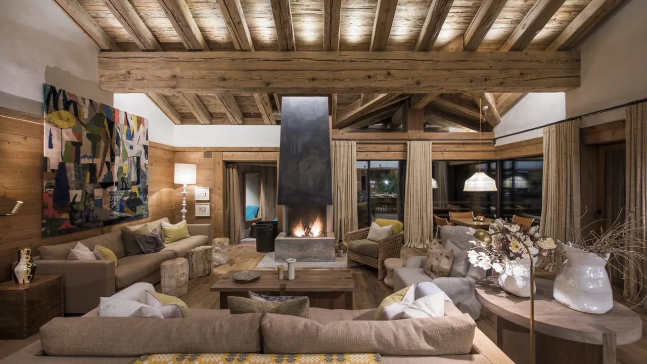 Impressive chalet with understated elegance and attention to detail