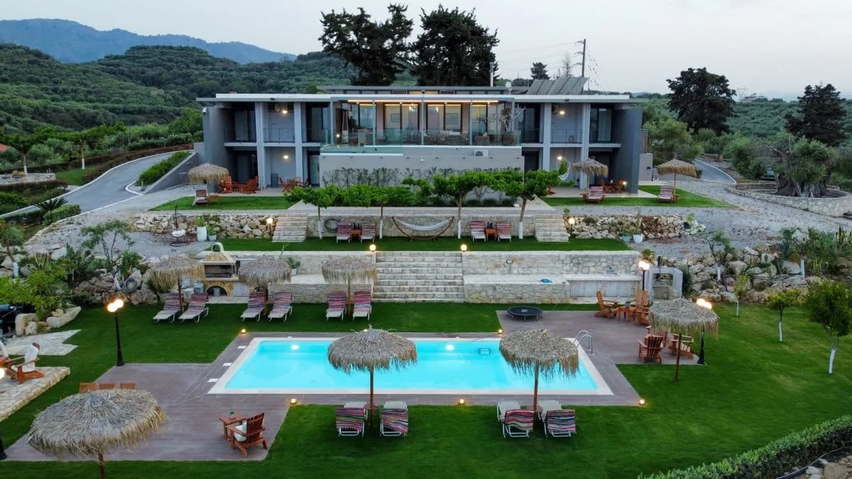 GORGEOUS CRETAN VILLA WITH PRIVATE POOL AND LANDSCAPE  VIEWS photo 5